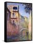 Le Rio de la Salute-Claude Monet-Framed Stretched Canvas