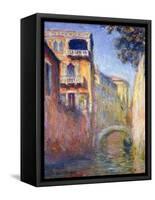 Le Rio de la Salute-Claude Monet-Framed Stretched Canvas