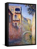 Le Rio de la Salute-Claude Monet-Framed Stretched Canvas