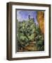 Le Rocher Rouge-Paul Cézanne-Framed Giclee Print