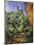 Le Rocher Rouge-Paul Cézanne-Mounted Giclee Print