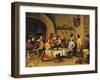 Le Roi Boit (The King Drinks)-David Teniers the Younger-Framed Giclee Print