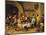 Le Roi Boit (The King Drinks)-David Teniers the Younger-Mounted Giclee Print