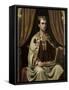 Le Roi De Castille Alphonse X Le Sage (Alfonso X El Sabio) (1221-1284) - Portrait of Alfonso X (122-Joachin Dominguez Becquer-Framed Stretched Canvas