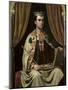 Le Roi De Castille Alphonse X Le Sage (Alfonso X El Sabio) (1221-1284) - Portrait of Alfonso X (122-Joachin Dominguez Becquer-Mounted Giclee Print