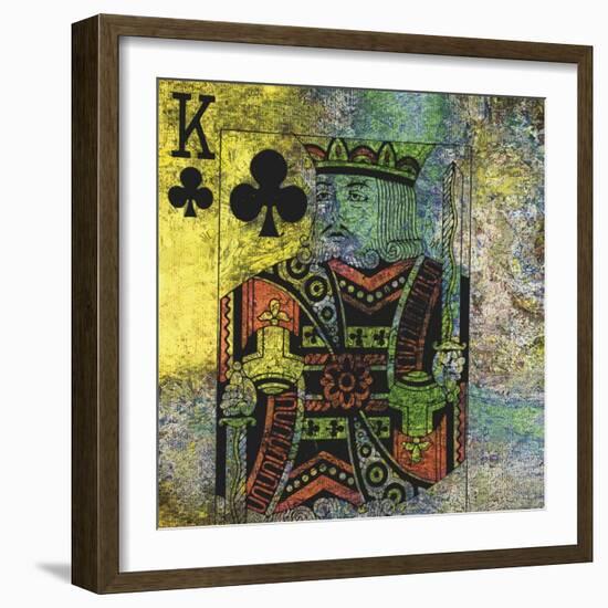 Le Roi De Trèfle-Jean-François Dupuis-Framed Art Print