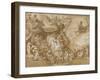 Le Roi gouverne par lui-même-Charles Le Brun-Framed Giclee Print