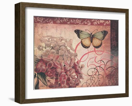 Le Rose a Monte II-Kimberly Poloson-Framed Art Print