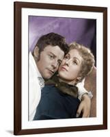 Le Rouge and le Noir by Claude Autant Lara with Gerard Philipe and Danielle Darrieux, 1954 (d'apres-null-Framed Photo