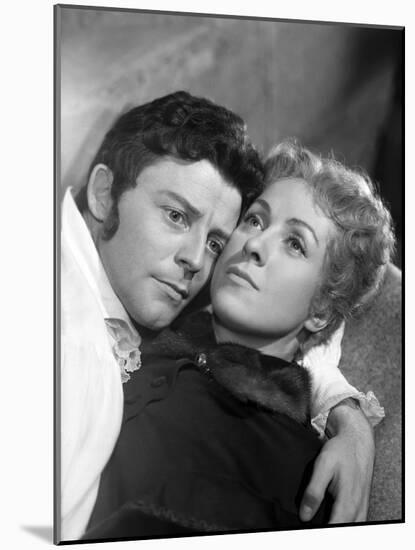 Le Rouge and le Noir by Claude Autant Lara with Gerard Philipe and Danielle Darrieux, 1954 (d'apres-null-Mounted Photo