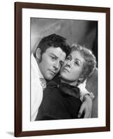 Le Rouge and le Noir by Claude Autant Lara with Gerard Philipe and Danielle Darrieux, 1954 (d'apres-null-Framed Photo