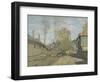 Le ruisseau de Robec, à Rouen-Claude Monet-Framed Giclee Print