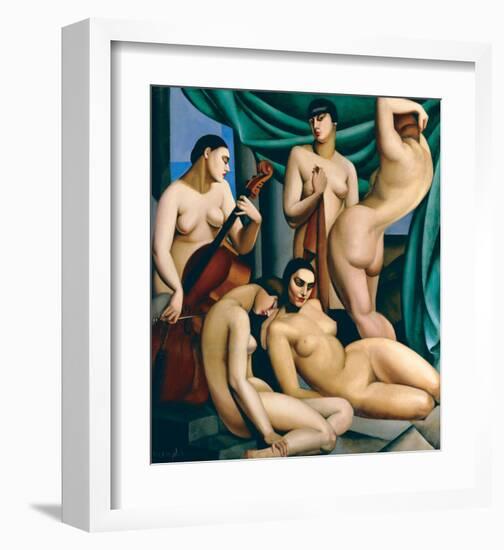 Le Rythme-Tamara de Lempicka-Framed Premium Giclee Print