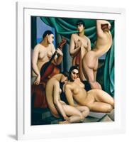 Le Rythme-Tamara de Lempicka-Framed Premium Giclee Print