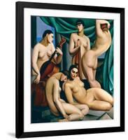 Le Rythme-Tamara de Lempicka-Framed Premium Giclee Print