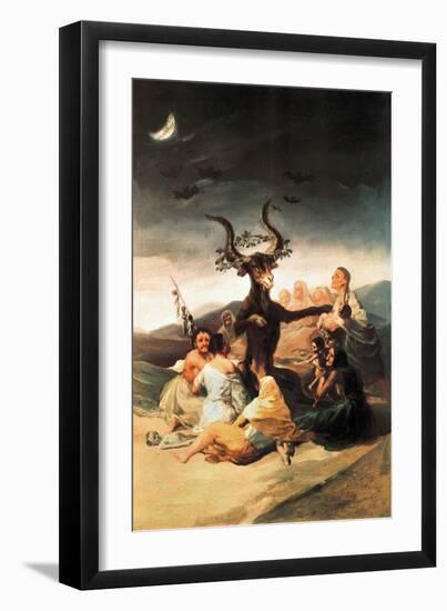 Le sabbat des sorcieres (El aguelarre)-null-Framed Giclee Print