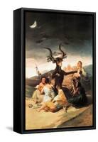 Le sabbat des sorcieres (El aguelarre)-null-Framed Stretched Canvas