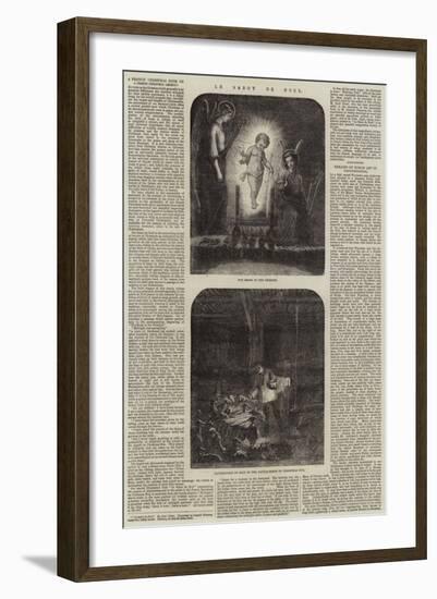 Le Sabot De Noel-Leopold Flameng-Framed Giclee Print