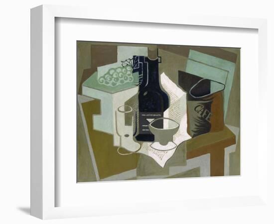 Le Sac De Café, 1920-Juan Gris-Framed Giclee Print