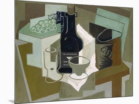 Le Sac De Café, 1920-Juan Gris-Mounted Giclee Print