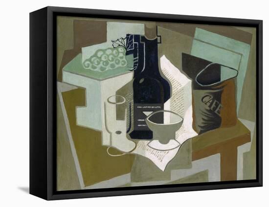 Le Sac De Café, 1920-Juan Gris-Framed Stretched Canvas