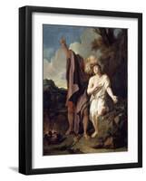 Le Sacrifice d'Abraham-Antoine Coypel-Framed Giclee Print