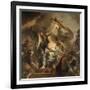 Le sacrifice d'Iphigénie-Charles de La Fosse-Framed Giclee Print