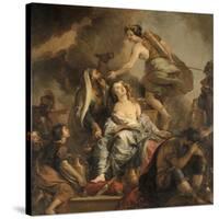 Le sacrifice d'Iphigénie-Charles de La Fosse-Stretched Canvas