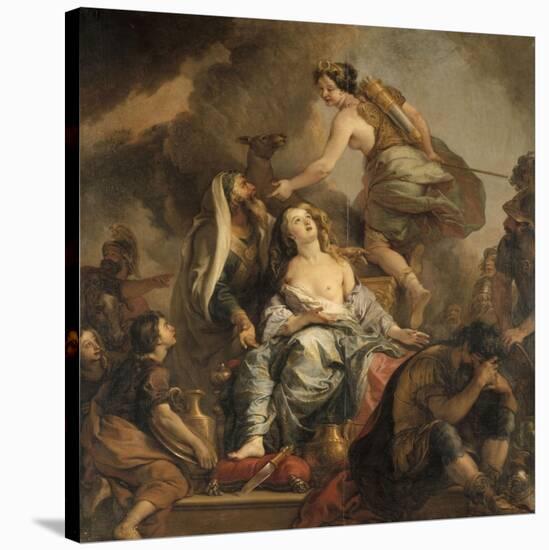 Le sacrifice d'Iphigénie-Charles de La Fosse-Stretched Canvas