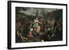 Le sacrifice de la fille de Jephté-Antoine Coypel-Framed Giclee Print