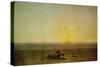 Le Sahara, dit aussi Le desert, 1867 Sahara, or The desert. Canvas, 110 x 200 cm R. F. 505.-Gustave Guillaumet-Stretched Canvas