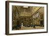 Le Salon Carré au Musée du Louvre-Giuseppe Castiglione-Framed Giclee Print