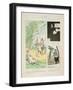 Le Salon Pour Rire, from the Gill-Revue, 1868-Andre Gill-Framed Giclee Print