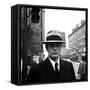 Le Samourai by Jean-Pierre Melville with Alain Delon, 1967 (photo)-null-Framed Stretched Canvas