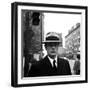 Le Samourai by Jean-Pierre Melville with Alain Delon, 1967 (photo)-null-Framed Photo