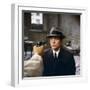 Le Samourai by Jean-Pierre Melville with Alain Delon, 1967 (photo)-null-Framed Photo