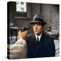 Le Samourai by Jean-Pierre Melville with Alain Delon, 1967 (photo)-null-Stretched Canvas