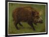 Le Sanglier (Oil on Canvas)-Rosa Bonheur-Framed Giclee Print