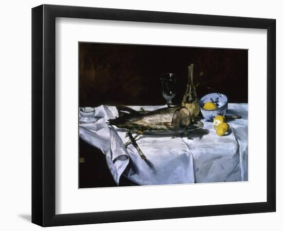 Le Saumon, c.1864-Edouard Manet-Framed Giclee Print