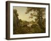 Le Saut De Loup-Henri-Joseph Harpignies-Framed Giclee Print