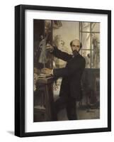 Le Sculpteur René de Saint Marceaux-Paul Mathey-Framed Giclee Print