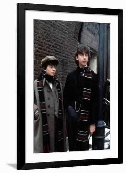 Le Secret by la Pyramide YOUNG SHERLOCK HOLMES by BarryLevinson with Alan Cox and Nicholas Rowe, 19-null-Framed Photo