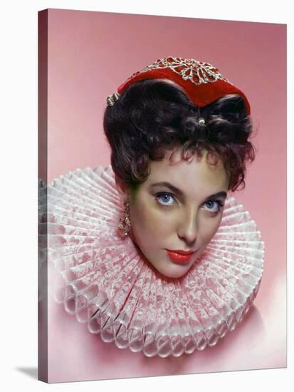 Le Seigneur by l' AventureTHE VIRGIN QUEEN by HenryKoster with Joan Collins, 1955 (photo)-null-Stretched Canvas