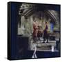 Le Seigneur by la Guerre THE WAR LORD by FranklinSchaffner with Charlton Heston, Guy Stockwell and -null-Framed Stretched Canvas