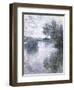 Le Seine a Vetheuil-Claude Monet-Framed Giclee Print