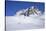 Le Serac Blue Piste, Winter Sun, Champagny, La Plagne, French Alps, France, Europe-Peter Barritt-Stretched Canvas