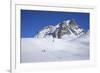 Le Serac Blue Piste, Winter Sun, Champagny, La Plagne, French Alps, France, Europe-Peter Barritt-Framed Photographic Print