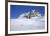 Le Serac Blue Piste, Winter Sun, Champagny, La Plagne, French Alps, France, Europe-Peter Barritt-Framed Photographic Print