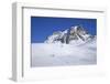 Le Serac Blue Piste, Winter Sun, Champagny, La Plagne, French Alps, France, Europe-Peter Barritt-Framed Photographic Print