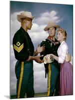 Le Sergent Noir SERGEANT RUTLEDGE by JohnFord with Woody Strode, Jeffrey Hunter and Constance Tower-null-Mounted Photo